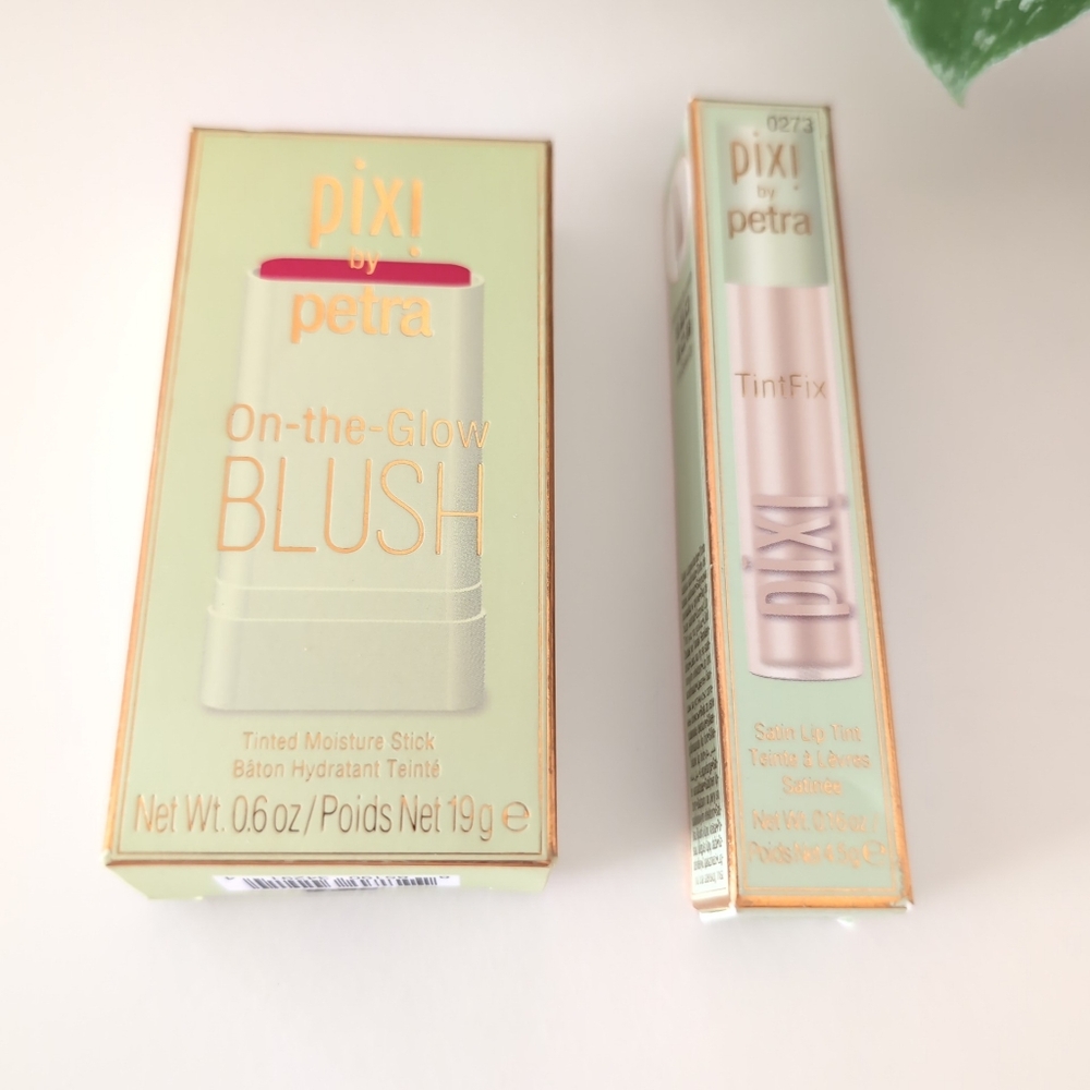 Bundle PIXI by PETRA On The Glow Blush And Tint Fix Lip Tint